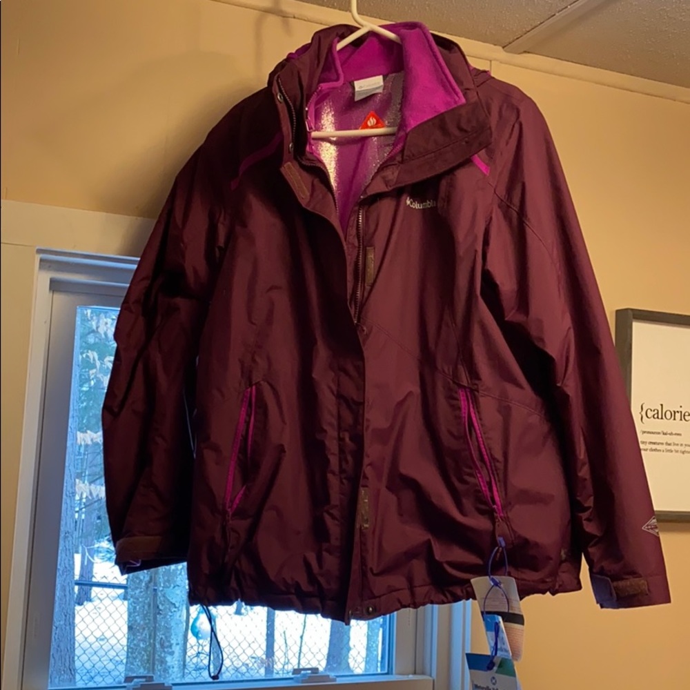 Two in one ski jacket